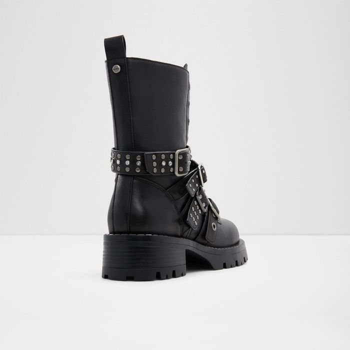 VORTEXIA-1-BLACK-Ladies Cas Boots
