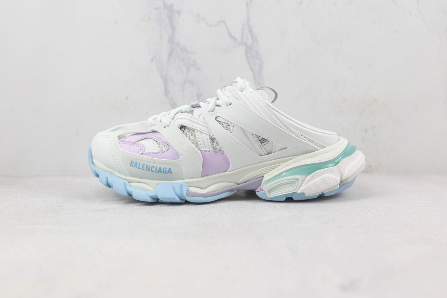 Balenciaga Wmns Track Mule 'Pastel Mix'