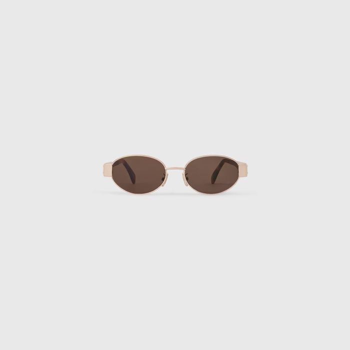 Celine Metal - ROSE GOLD / BROWN