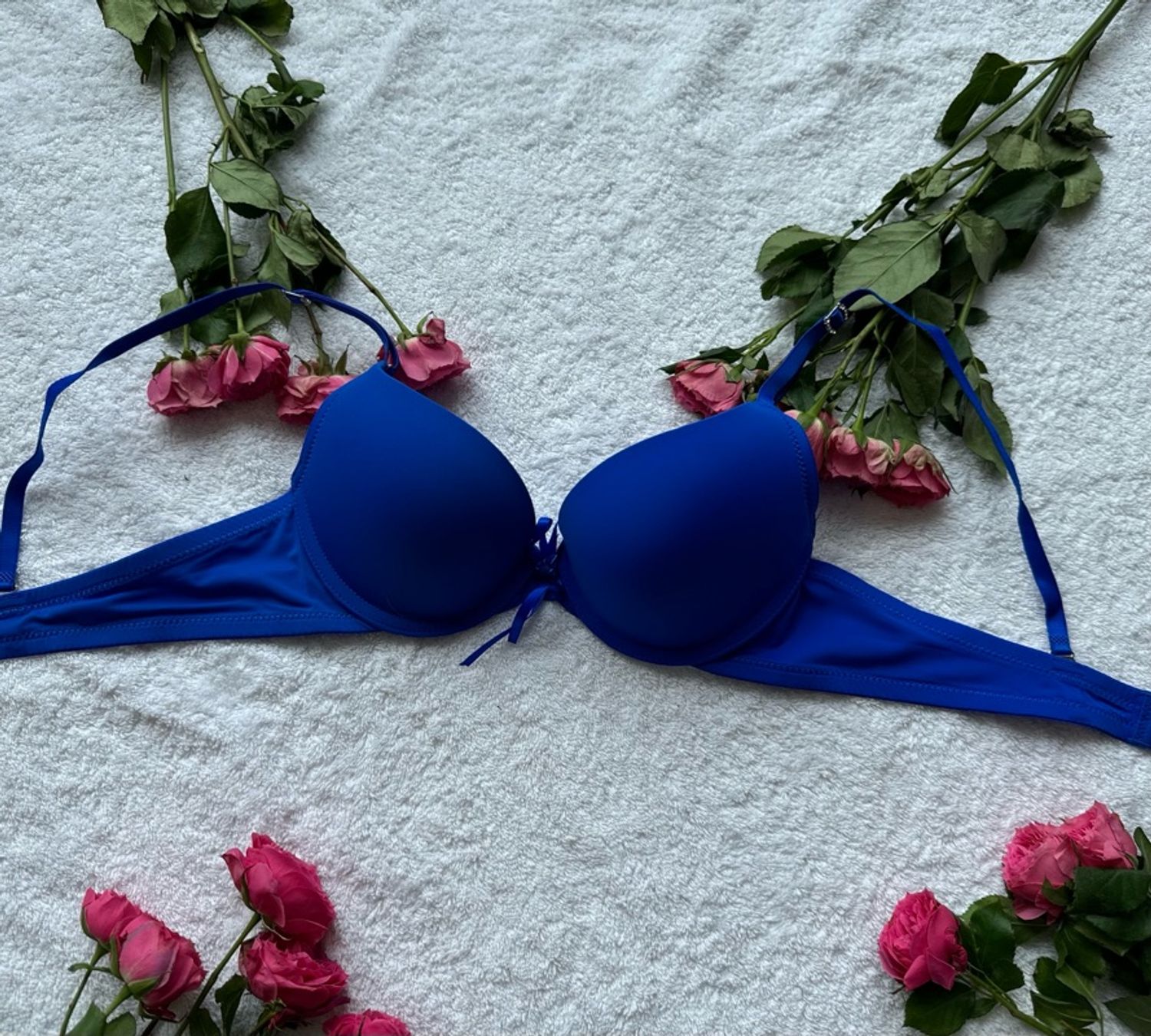 B cup bra blue 
