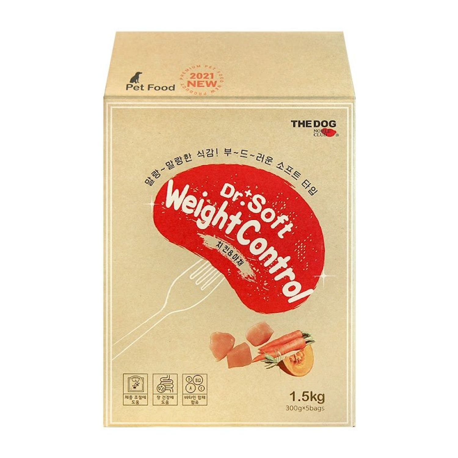 Dr.Soft Weight Control 1.5kg - Жин зохицуулах зөөлөн хоол 1,5кг