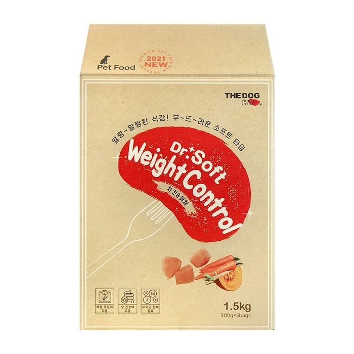 Dr.Soft Weight Control 1.5kg - Жин зохицуулах зөөлөн хоол 1,5кг