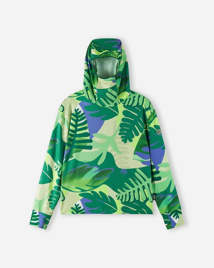 BugProof long sleeve T-shirt, Surista,Summer green