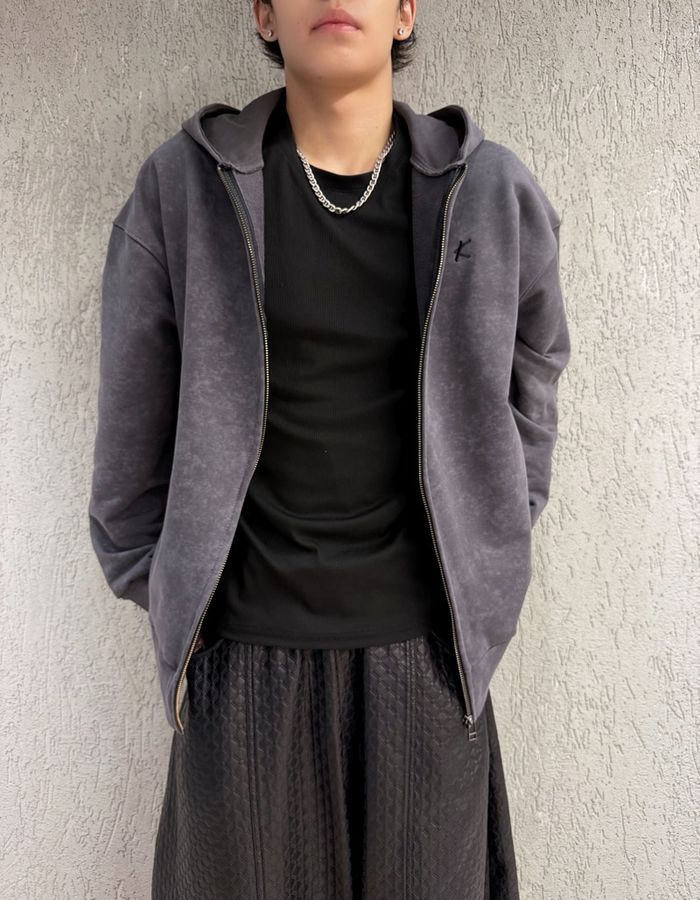 Zipped hoodie