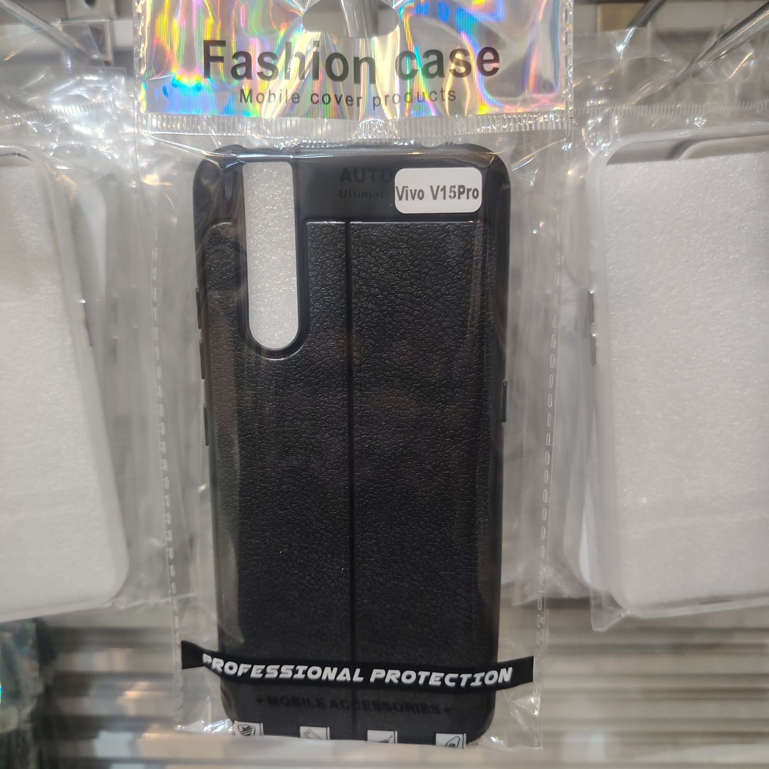 Vivo V15 Pro Хар & Өнгөгүй & Силикон Кэйс  