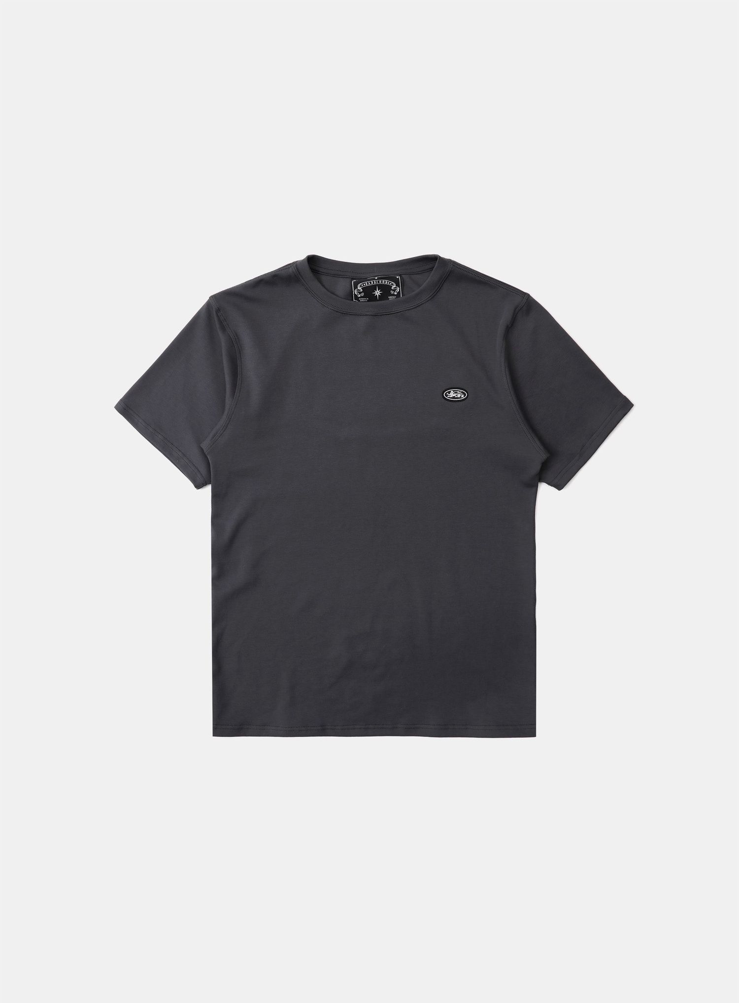Tiny Logo Jersey T-shirt - Charcoal