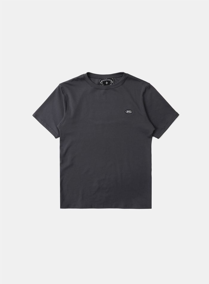 Tiny Logo Jersey T-shirt - Charcoal