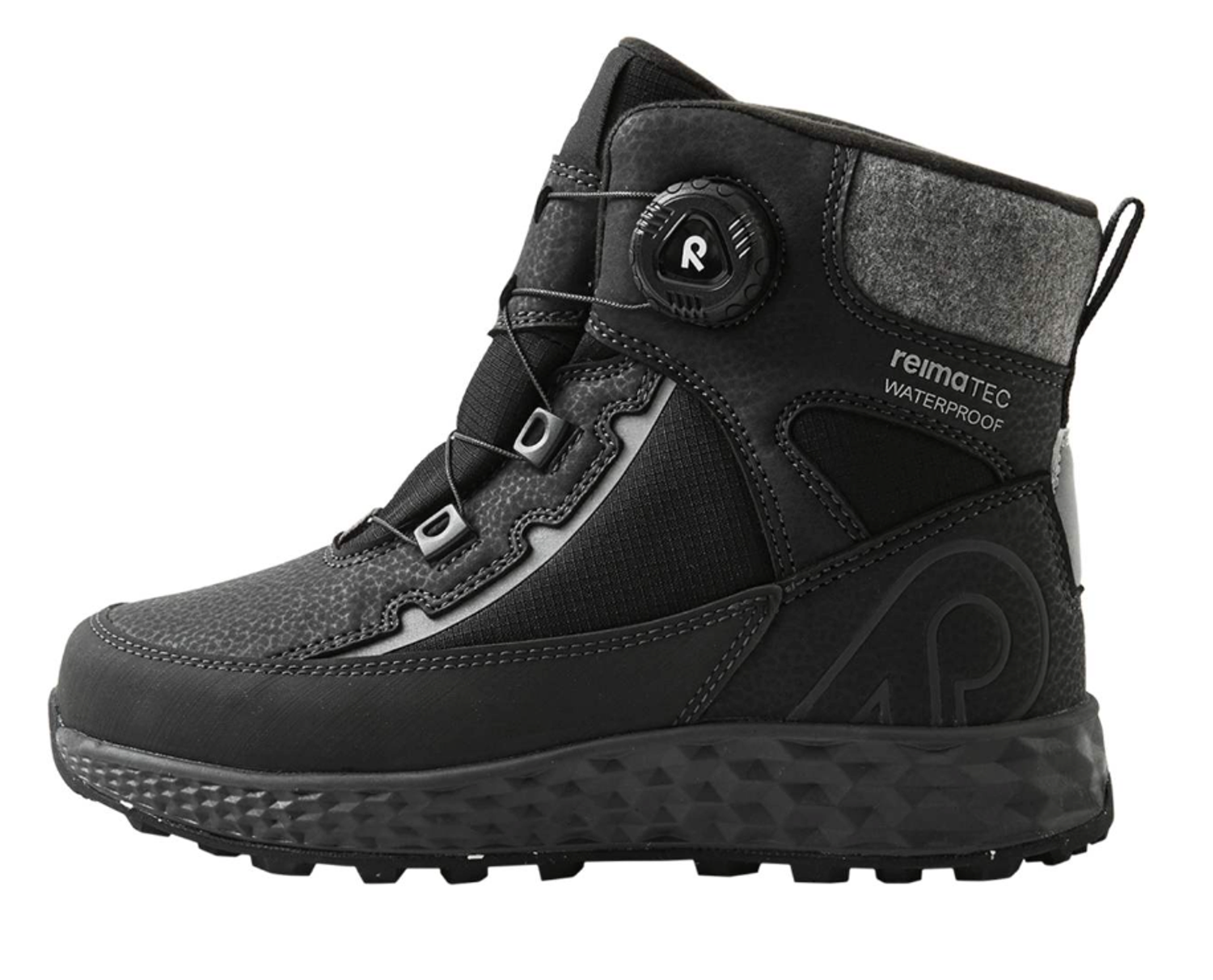 ReimaTec shoes, Hallava Quicklock,Black