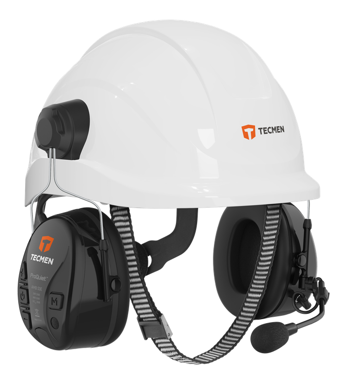 TECMEN ProQuiet AMB S3E Дуу чимээ тусгаарлагчтай Bluetooth Хамгаалалтын Чихэвч 