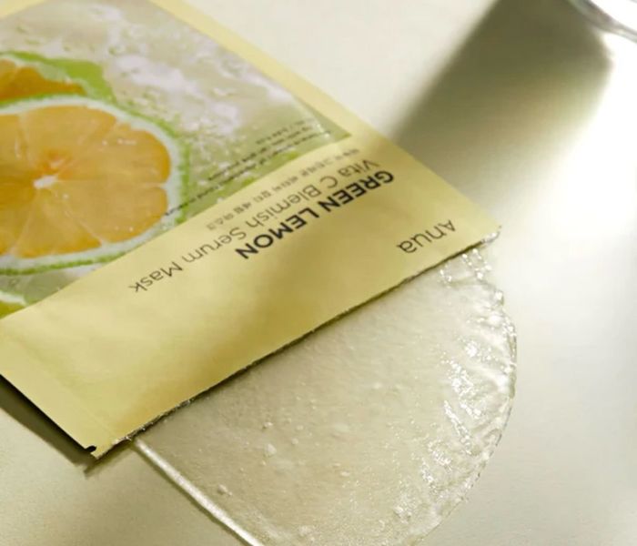 Green Lemon Vita C  Serum mask