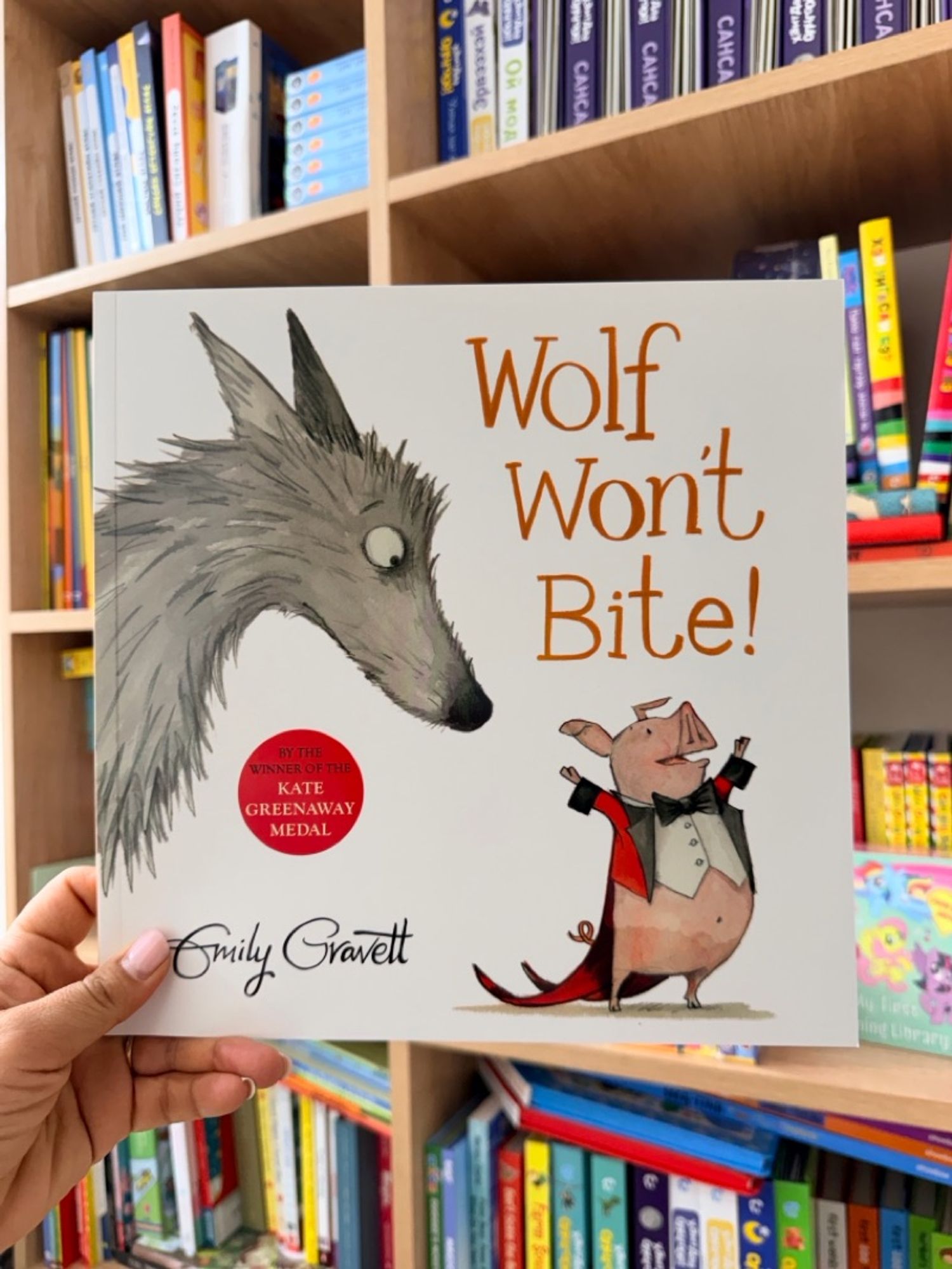 Wolf Won’t Bite - Emily Gravett