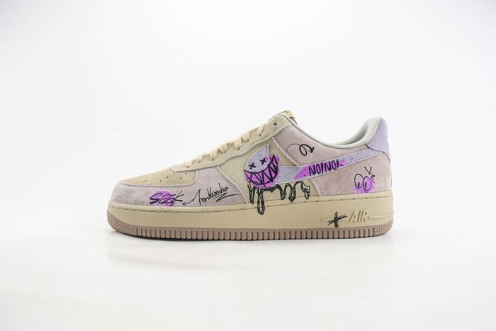  Nk Air Force 1 Low Purple Taro Demon