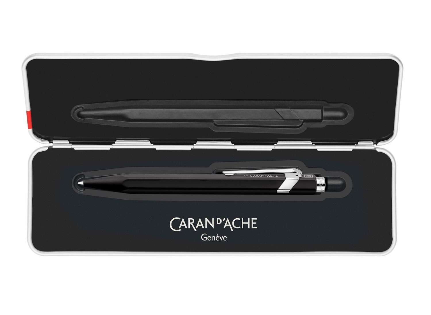 Caran d'Ache 849 "GIFT LINE ROLLER" Collection Black 