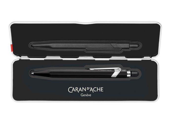Caran d'Ache 849 "GIFT LINE ROLLER" Collection Black 