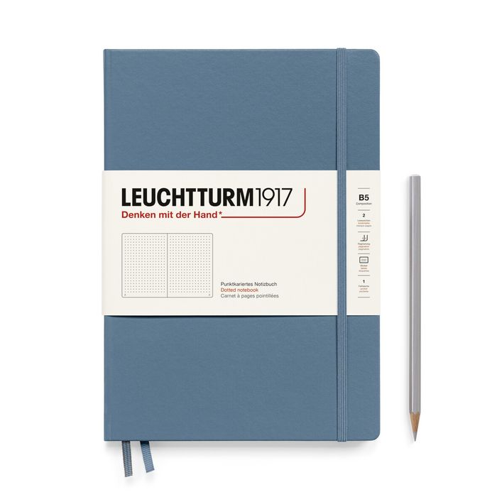 Stone Blue, Composition (B5), 219 pages, dotted