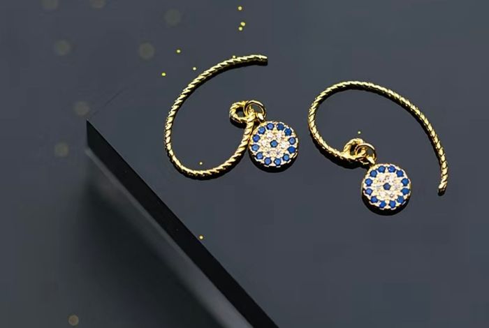 Унждаг evil eye ээмэг