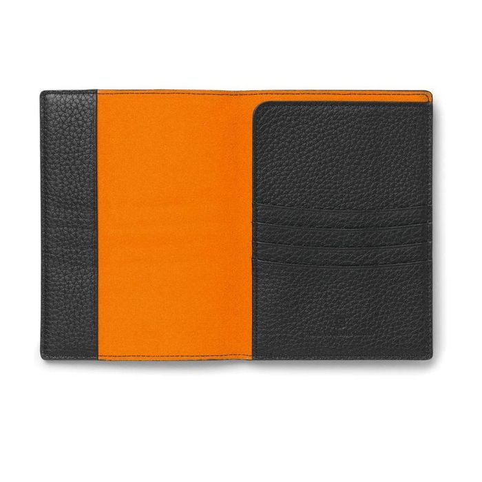 Graf von Faber-Castell Passport cover Case leather black 