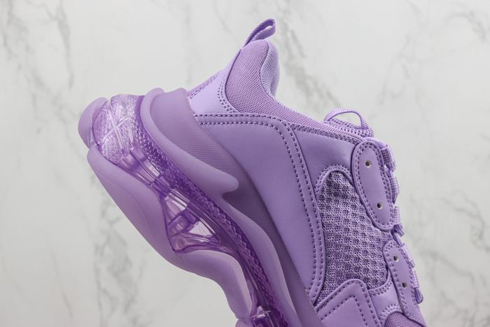 Balenciaga Triple S Clear Sole Deep Purple