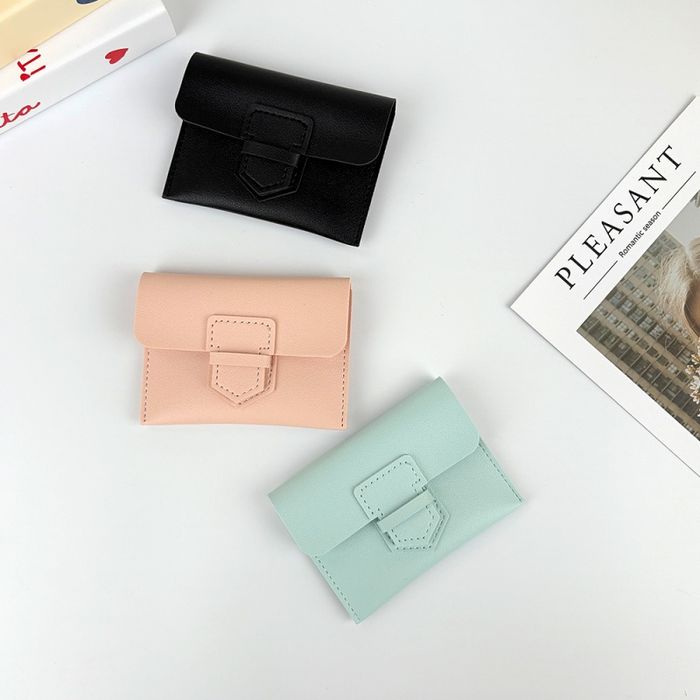 Trendy Macaron Envelope Card Holder