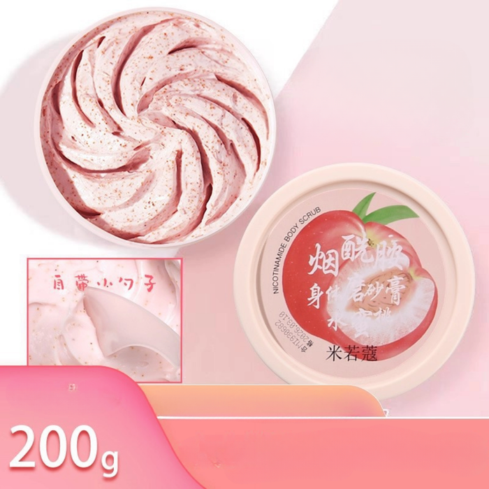 🍑 Nicotinamide Body Scrub – Биеийн гуужуулагч