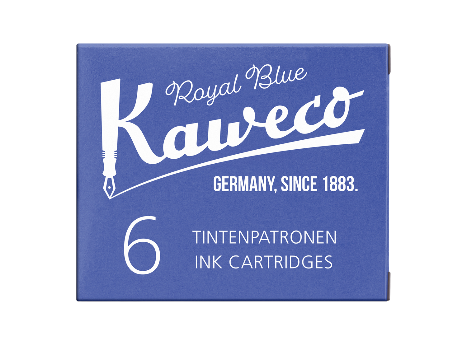 Kaweco Ink Cartridges 6 Pieces Royal Blue
