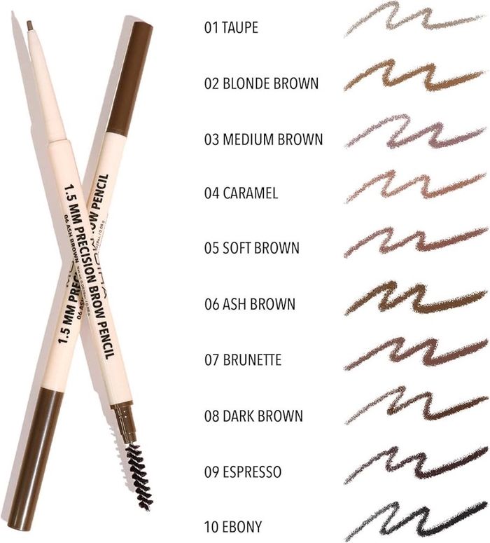 Moira 1.5mm precision brow pencil /006/ ash brown 