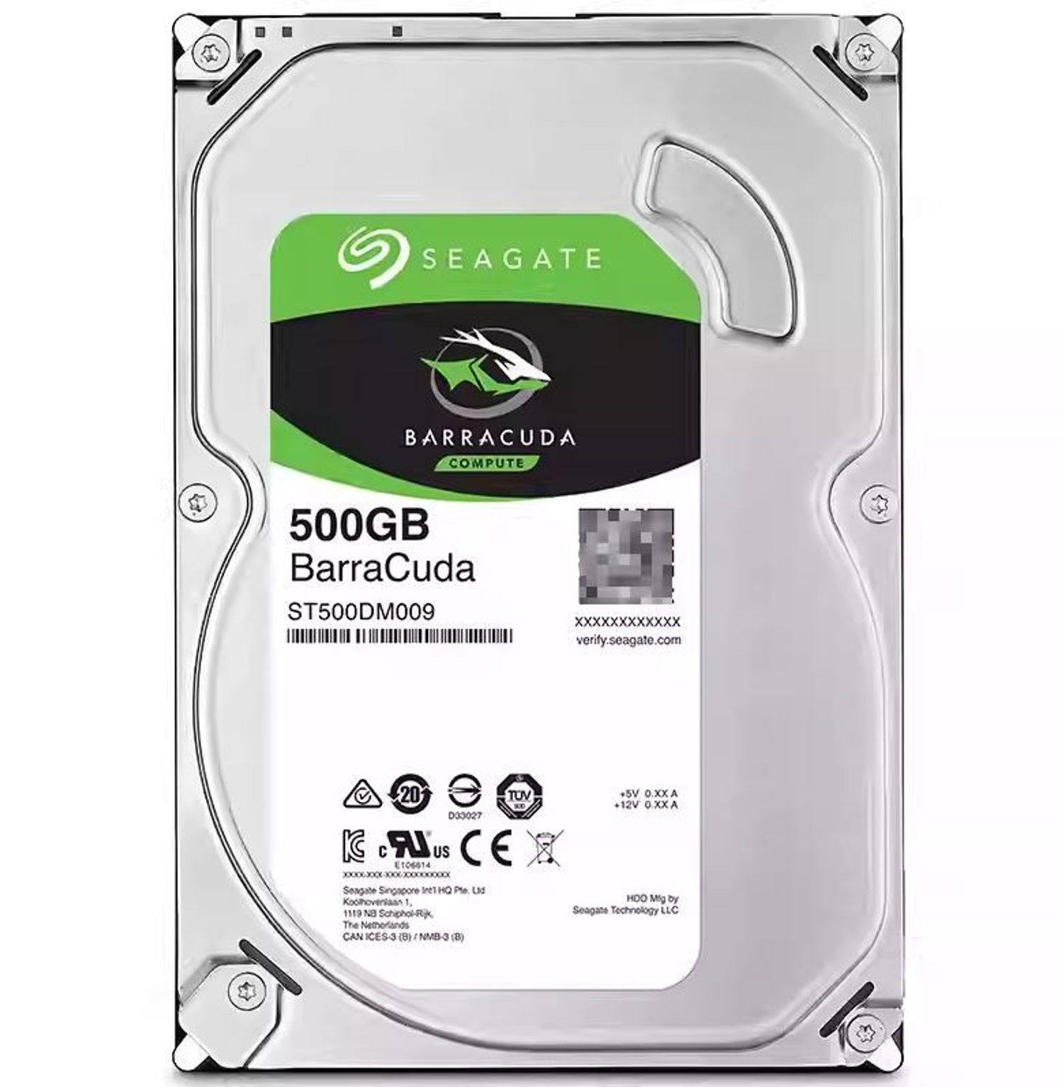 Seagate Barracuda 500GB for Security Monitoring