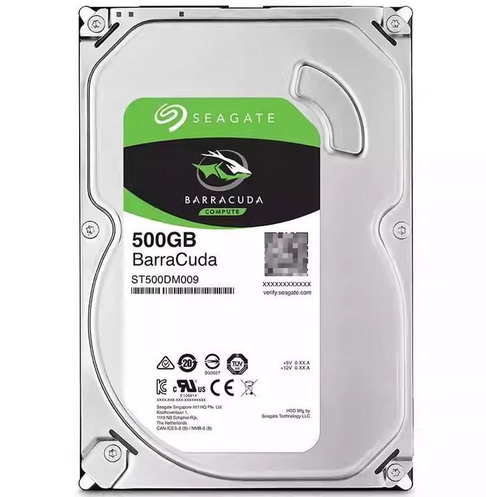 Seagate Barracuda 500GB for Security Monitoring