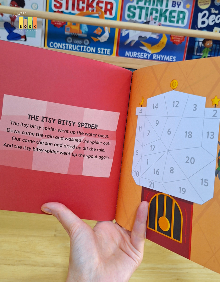 Paint by Sticker: Nursery Rhymes 