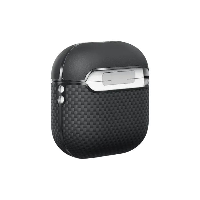  AirPods 4  aramid Fiber case BLACK