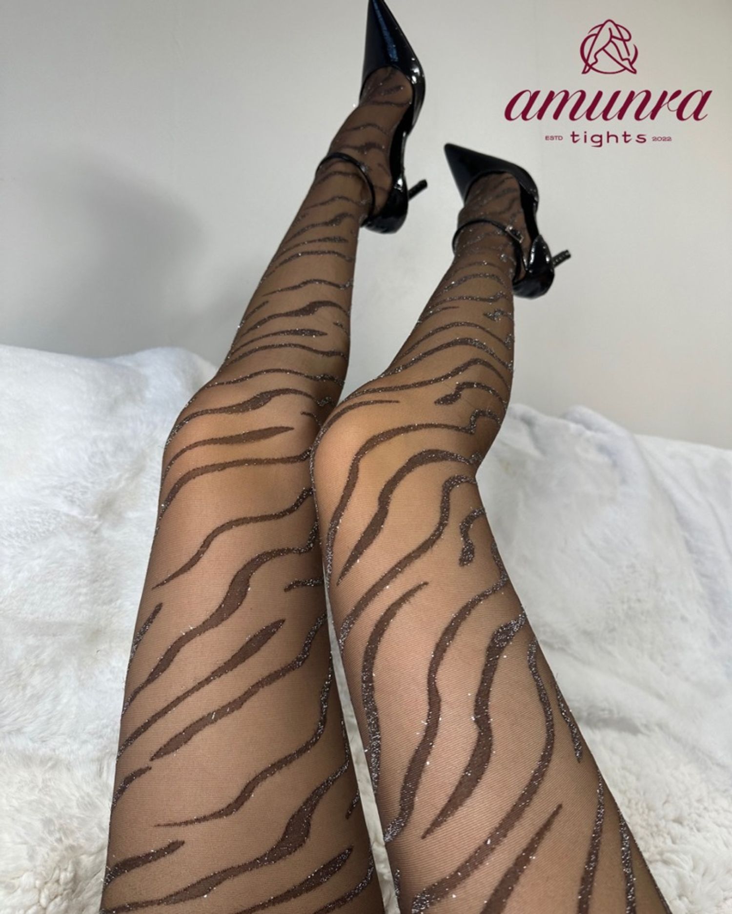 Zebra Brown Tights