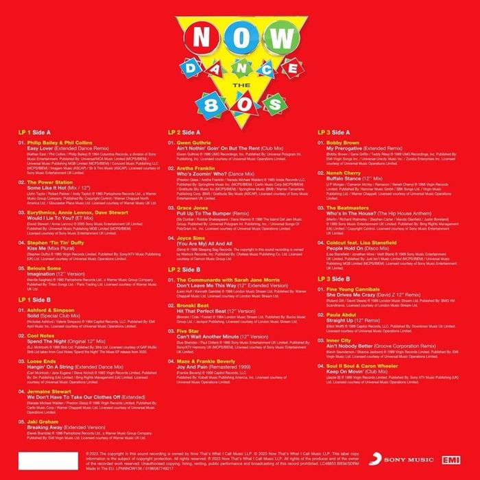 Various – Now Dance The 80s