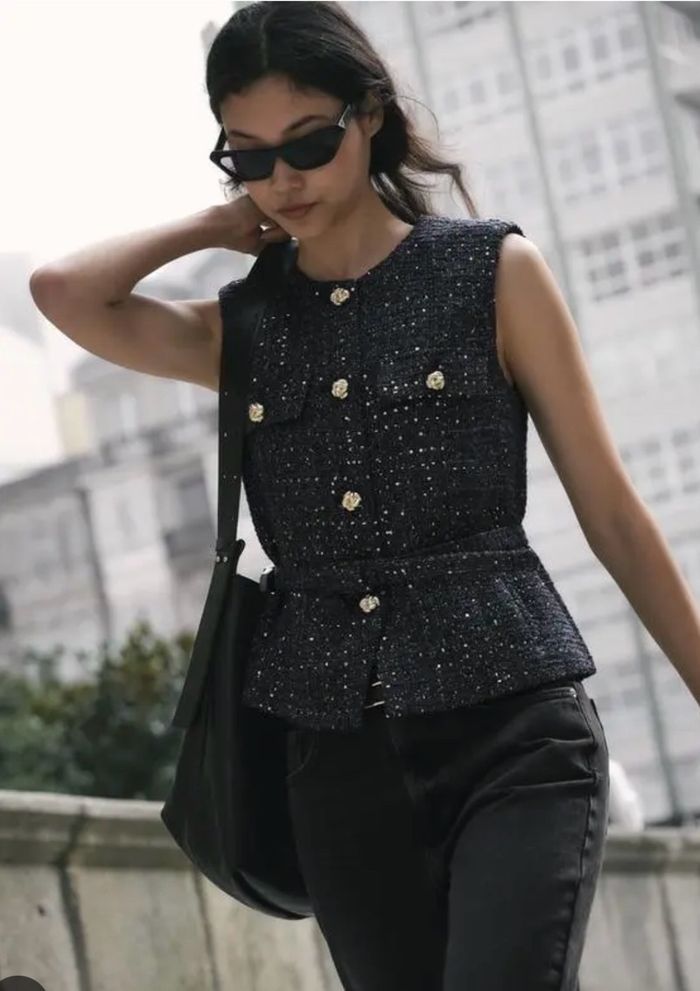 Zara belted vest(har saatai)
