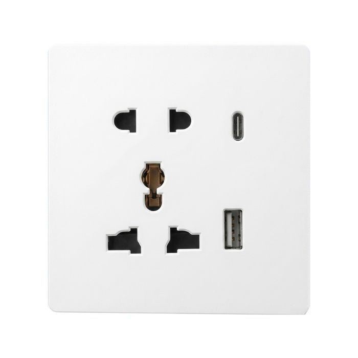 Цагаан SDN розетка+USB