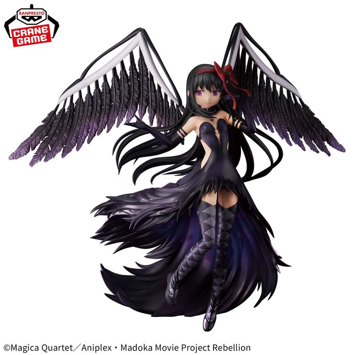  Puella Magi Madoka Magica the Movie Rebellion Banpresto Evolve Devil Homura Akemi Figure