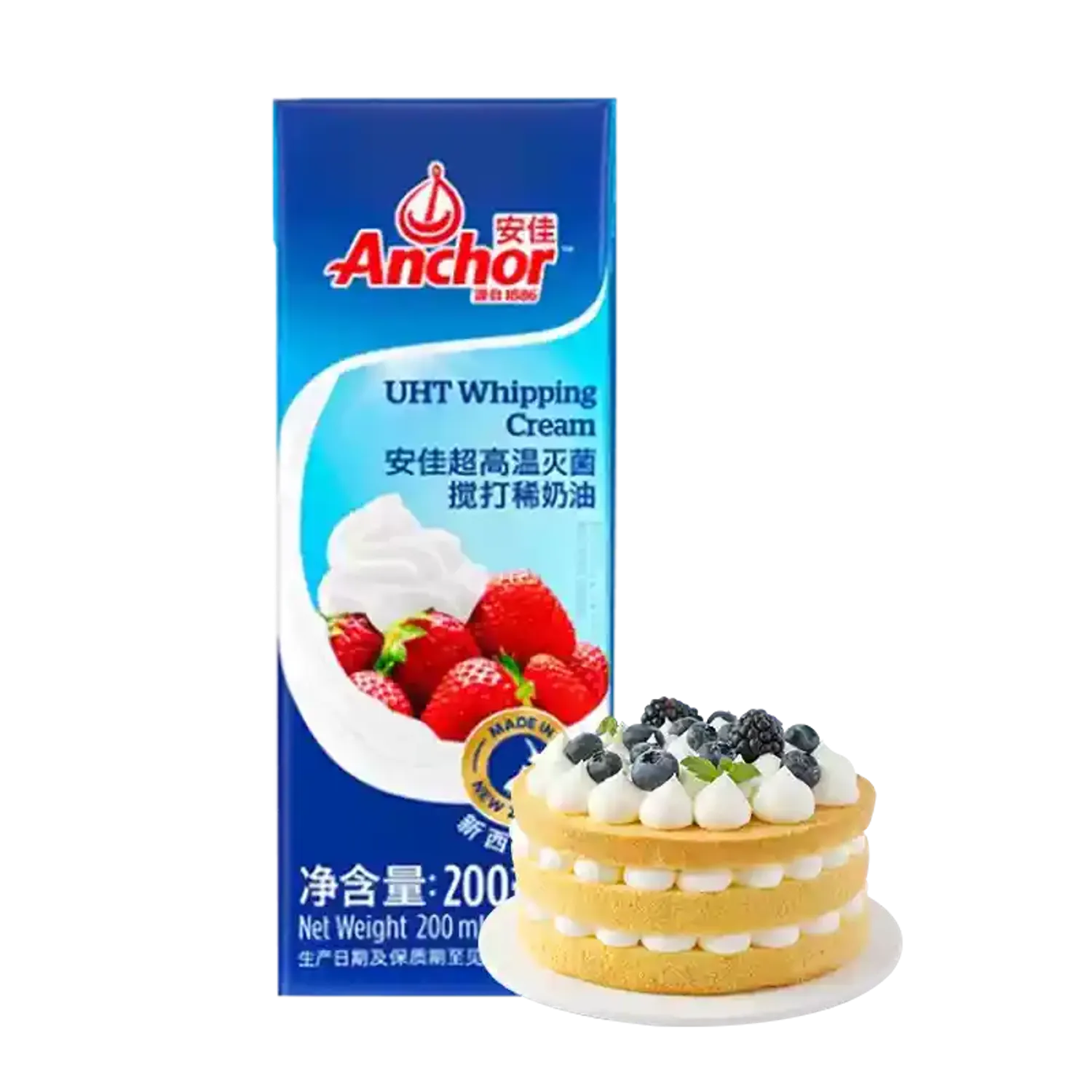 Anchor whipping cream 200ml