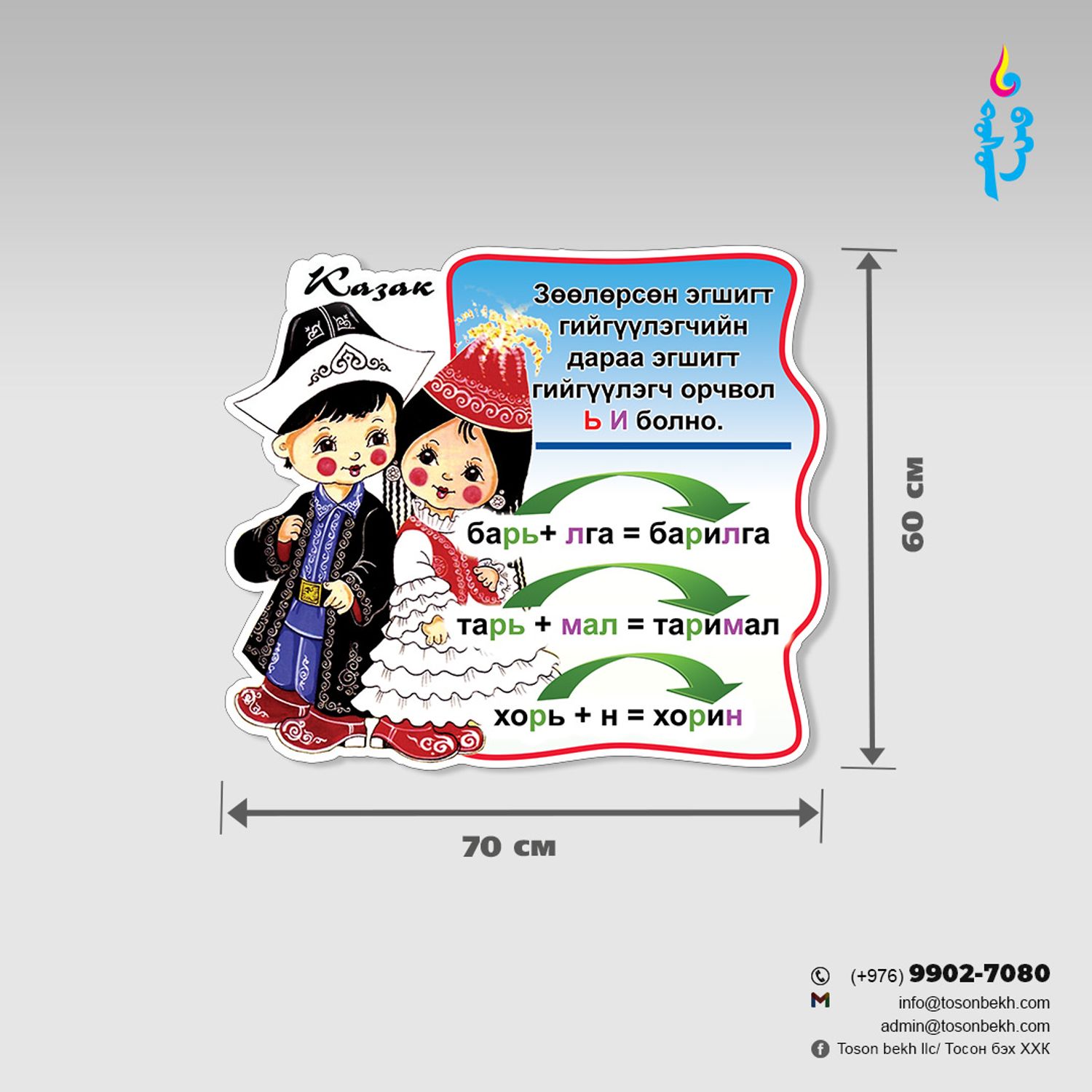 Монгол хэлний дүрэм