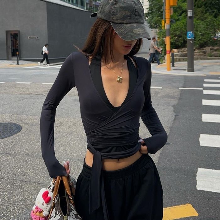 wrapped top