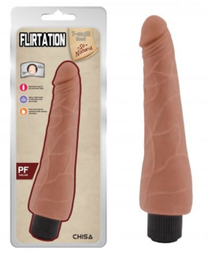 Classic Dildos Brand Chisa Novelties Vibrating Dildo Flirtation Latin  9.5 inch