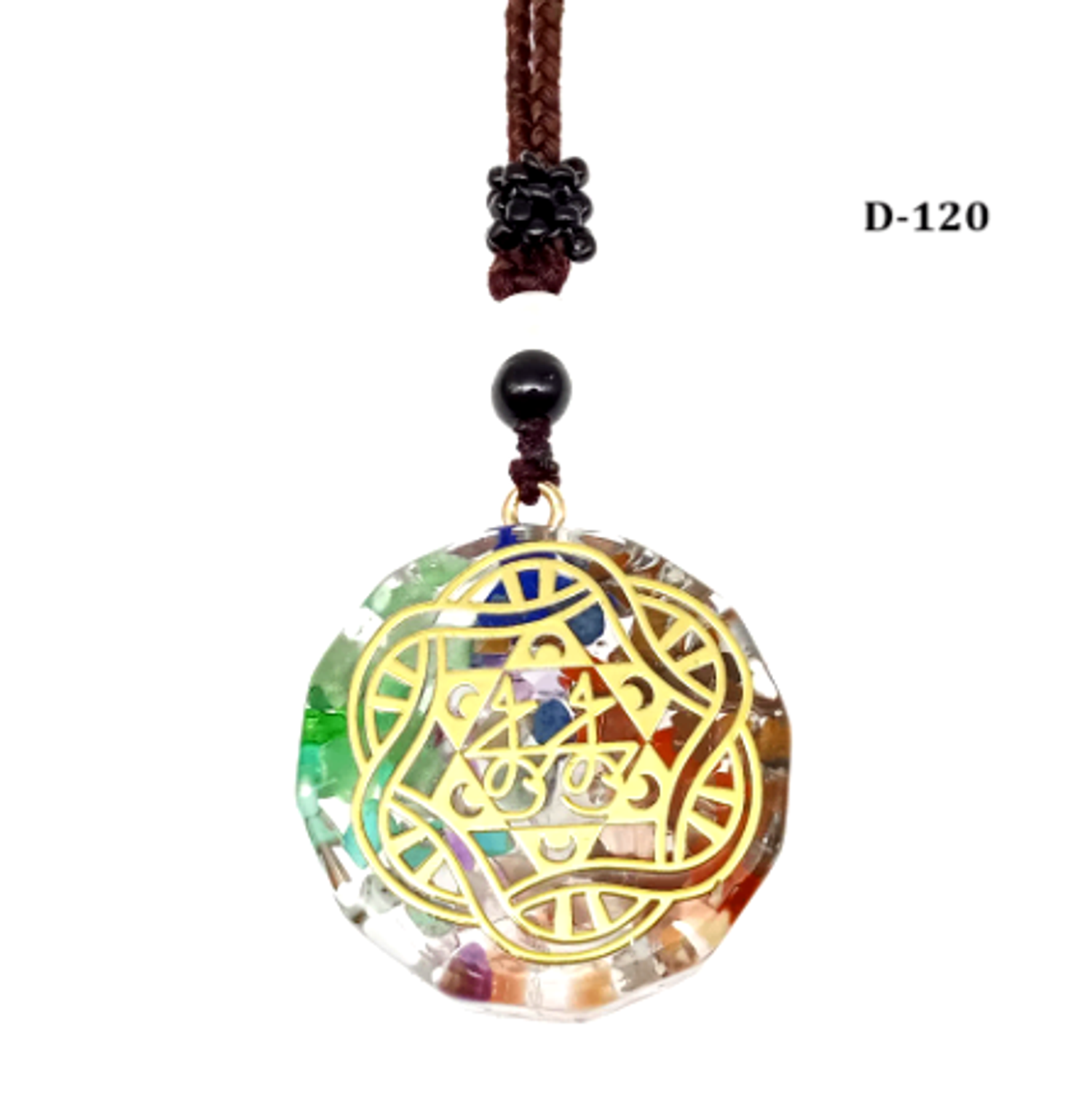 Давидын азын од кулон, гинжтэй