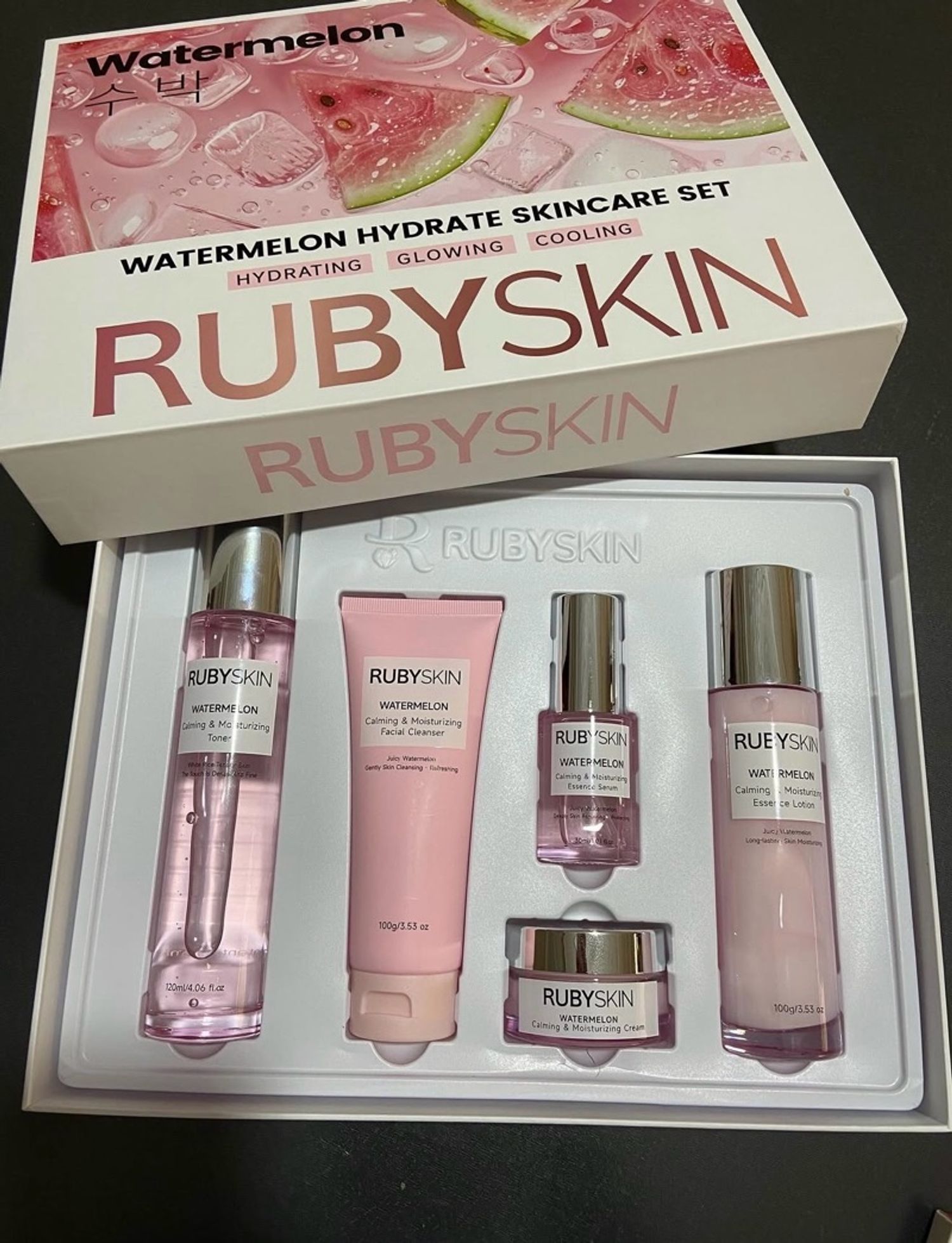 Rubyskin watermelon set