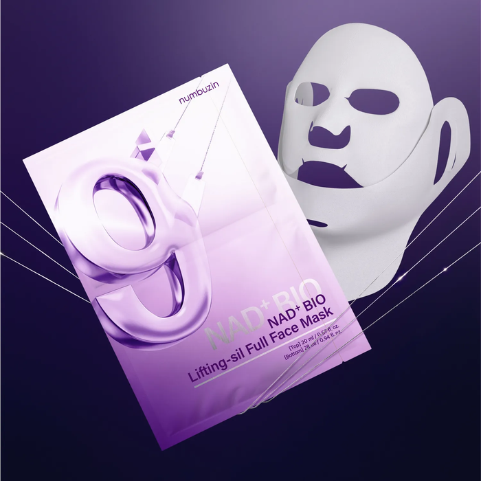 NUMBUZIN No9 NAD+BIO Lifting-sil Full Face Mask 1ш