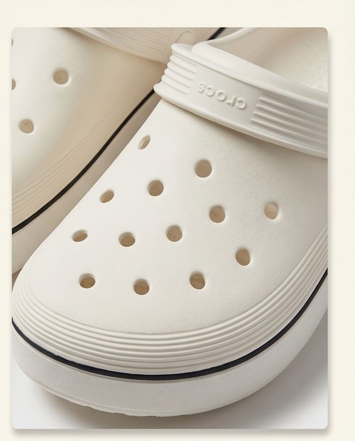crocks white