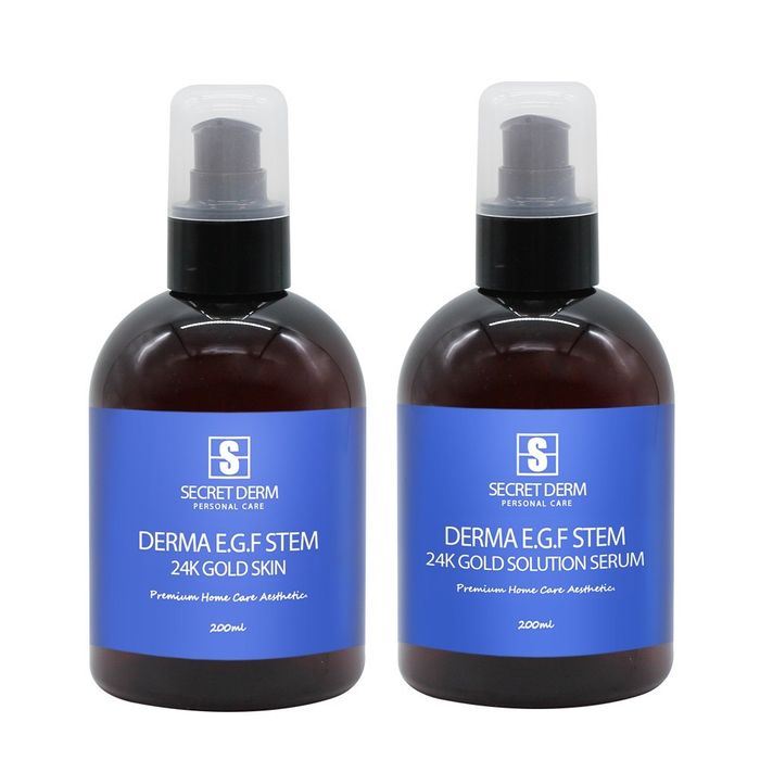 Secret derm Derma EGF stem 24K алттай ампул скин + серум/200ml/