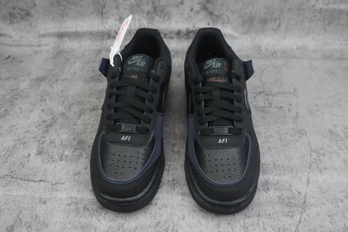 Nike Air Force 1 Low Shadow Triple Black 