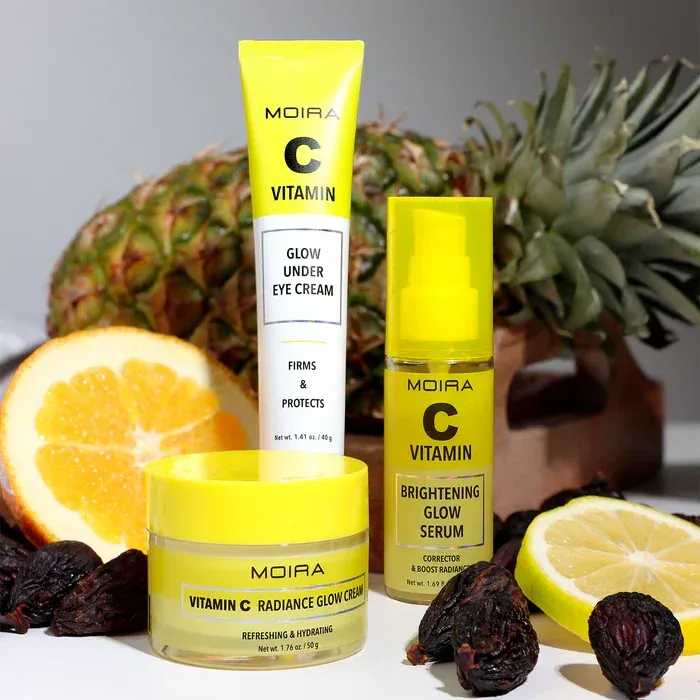 Moira Vitamin C Glow skin set