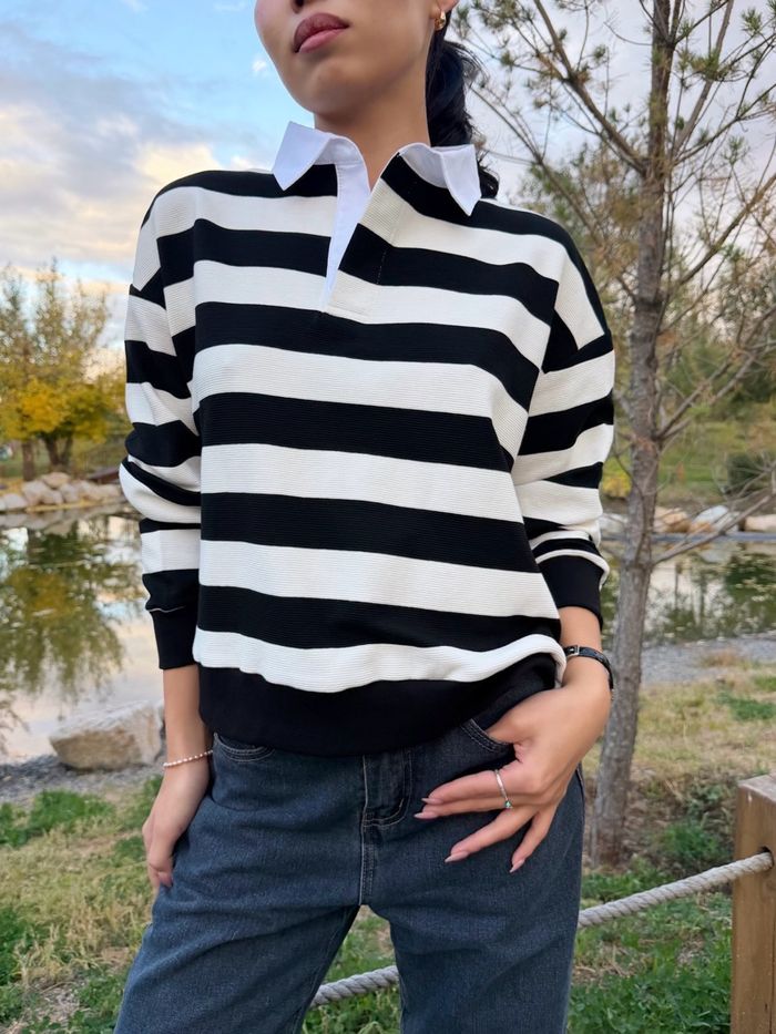 Striped Polo shirt