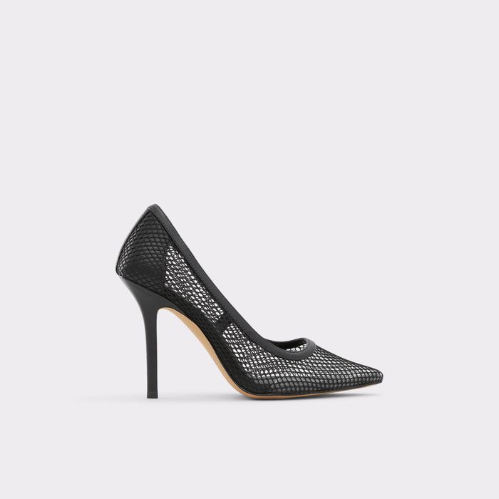 MONACO-1-Jet Black-Ladies Shoes
