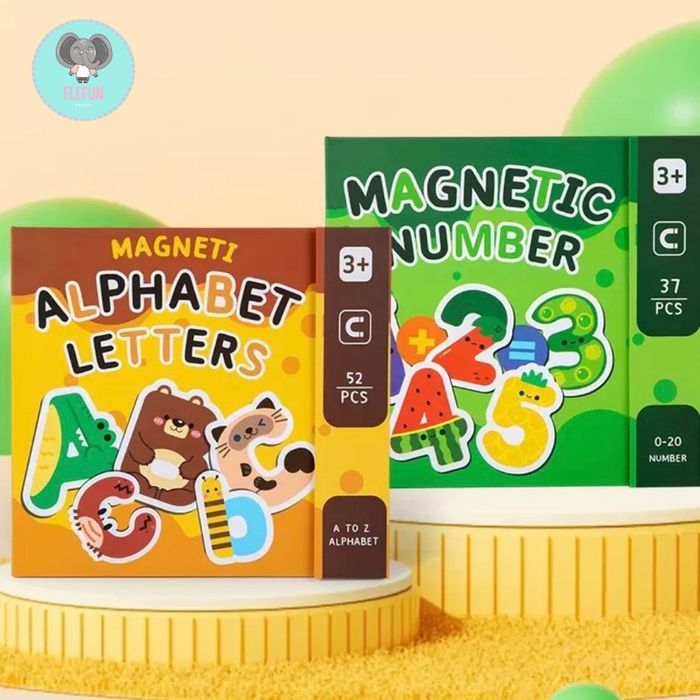 Magnetic Letters or Numbers