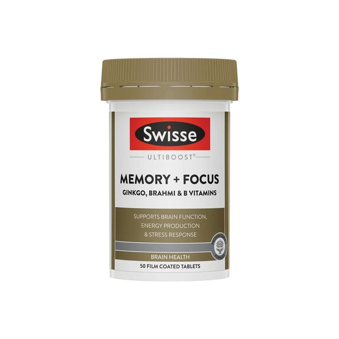 Анхаарал төвлөрөл, ой санамж дээшлүүлэх витамин / Swisse Ultiboost Memory + Focus